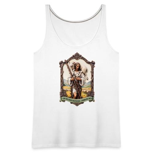I Am The Good Shepherd T Shirt, Christian Gift - Women's Premium Tank Top