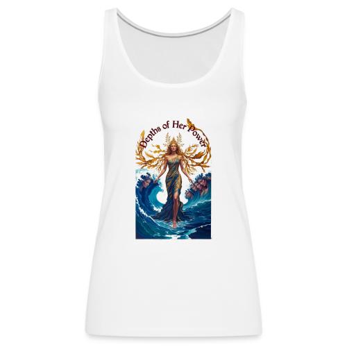 Women’s Day Tidal Sovereign T Shirt, Gift for Wife - Women's Premium Tank Top