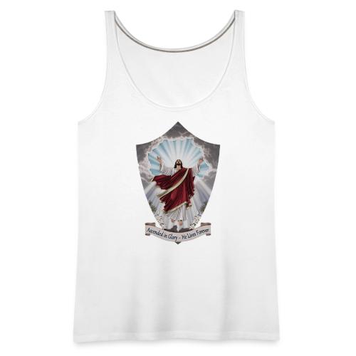 Easter Ascended in Glory T Shirt,Resurrection Gift - Women's Premium Tank Top