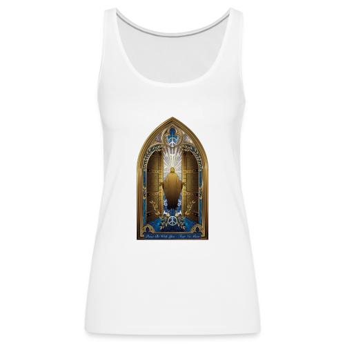 Easter Peace Be With You Locked Doors T Shirt,Gift - Women's Premium Tank Top