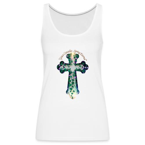Easter Grace Cascades Eternal T Shirt, Mercy Gift - Women's Premium Tank Top