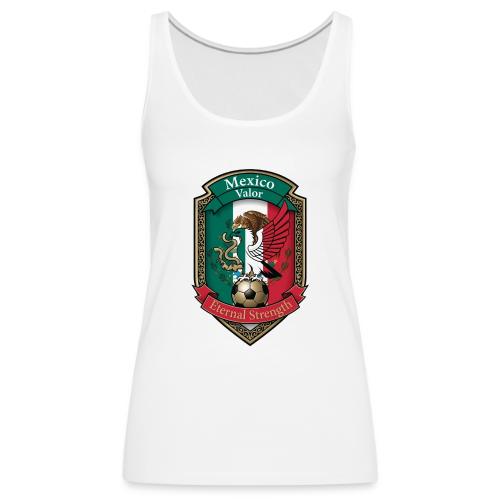 Mexico Eagle Valor T-Shirt, Pride Badge Gift - Women's Premium Tank Top