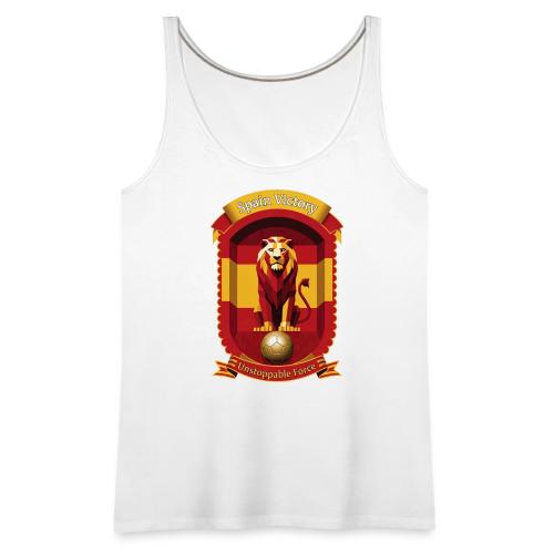 Spain Lion Victory T-Shirt, Flag Pride Crest Gift - Women's Premium Tank Top