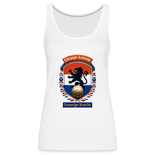 Netherlands Lion Premium T-Shirt, Dutch Flag Gift - Women's Premium Tank Top