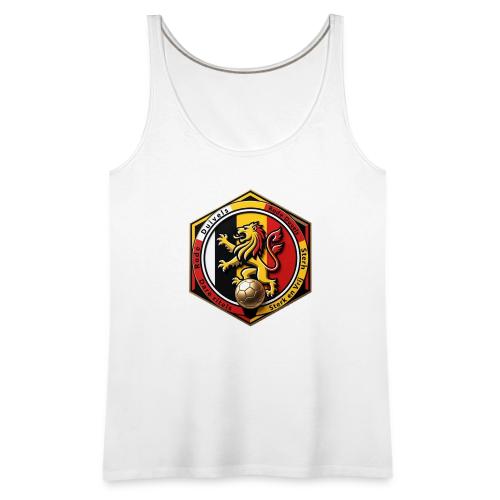 Belgium Lion Valor T-Shirt, Belgian Pride Gift - Women's Premium Tank Top