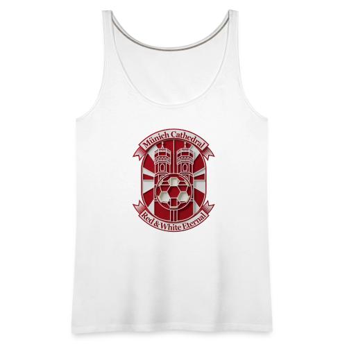 Munich Cathedral T Shirt, German Football Fan Gift - Women's Premium Tank Top