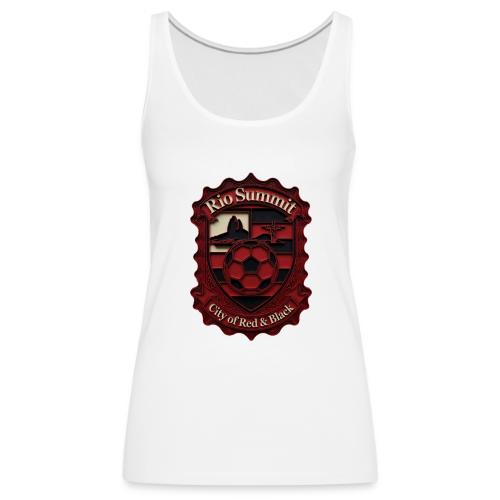 Flamengo Scarlet Summit T-Shirt, Football Gift - Women's Premium Tank Top