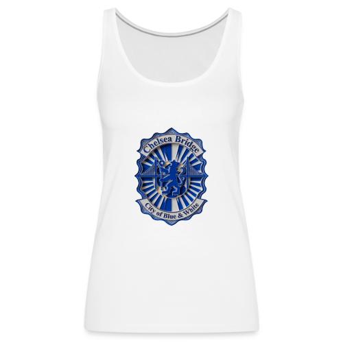 Chelsea Blue Bridge T Shirt, Soccer Fan Gift - Women's Premium Tank Top