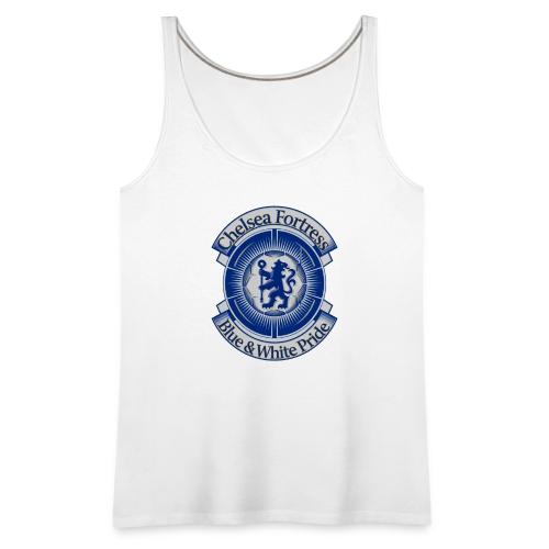 Chelsea Fortress T Shirt, Soccer City Pride Gift - Women's Premium Tank Top