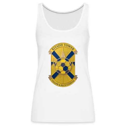 Riyadh Tower T Shirt, Football City Pride Gift - Women's Premium Tank Top
