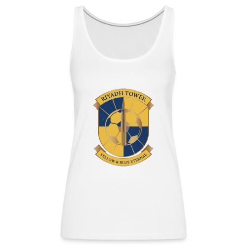 Riyadh Tower Premium T Shirt, Football Pride Gift - Women's Premium Tank Top