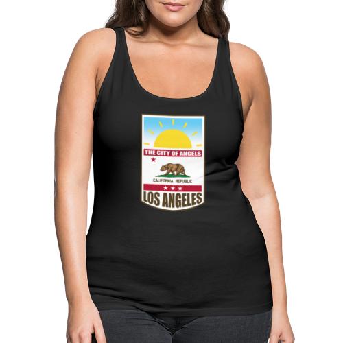 Los Angeles - California Republic - Women's Premium Tank Top