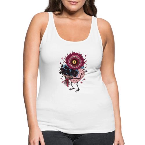 Gothic Valentine Eldritch Bloom – Dark Rom - Women's Premium Tank Top