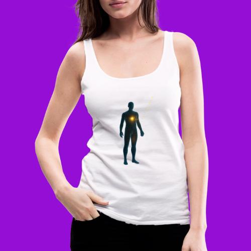 Glowing Chest Personl - Women's Premium Tank Top
