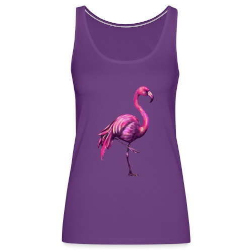 pink flamingo - Women's Premium Tank Top