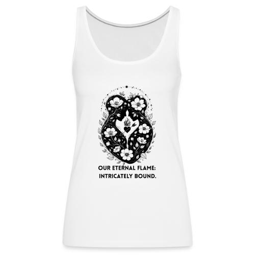 Eternal Flame of Embrace T-Shirt - Women's Premium Tank Top
