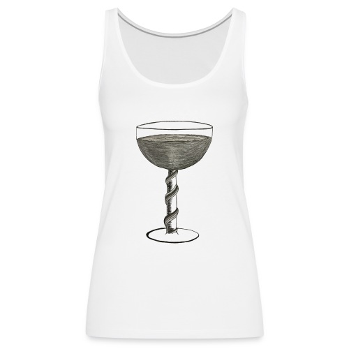Wine glass - Women's Premium Tank Top