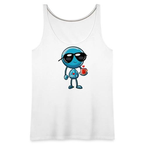 Smoon_I love Mrs S_Blue - Women's Premium Tank Top