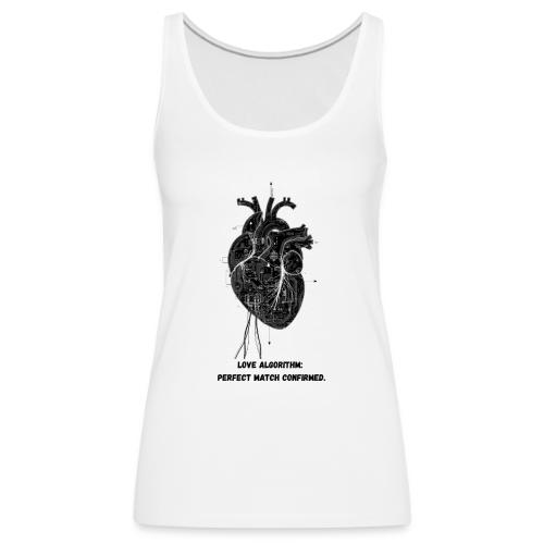 Love Algorithm T-Shirt - Women's Premium Tank Top