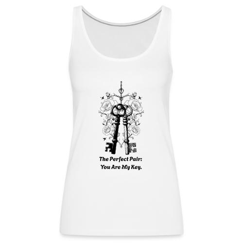 Valentine love keys - Women's Premium Tank Top