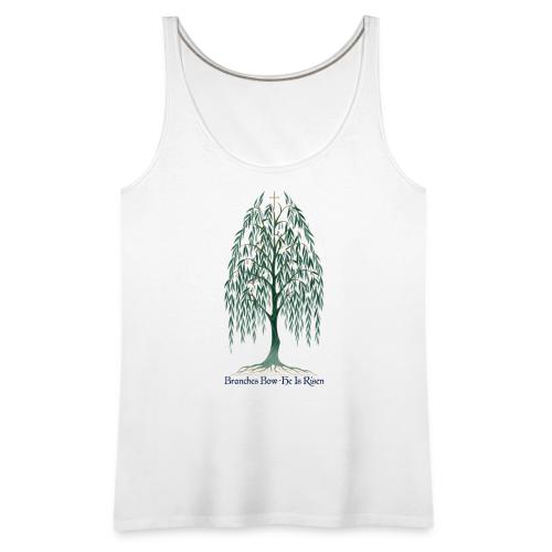 Easter Branches Bow Willow T Shirt, Easter Gift - Women's Premium Tank Top