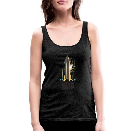 Star Ship Earth - Light - With Logo - Women's Premium Tank Top