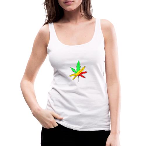 Rasta leaf - Women's Premium Tank Top