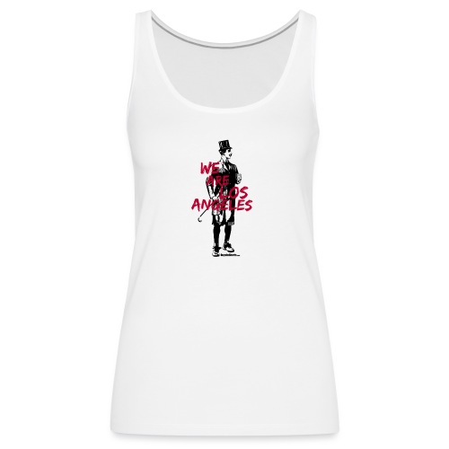 We Are Los Angeles Red - Women's Premium Tank Top