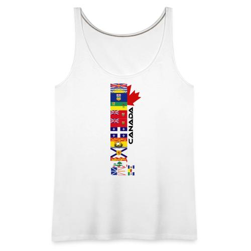 Canadian Provinces - Women's Premium Tank Top
