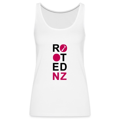 Rooted NZ Vertical - Women's Premium Tank Top