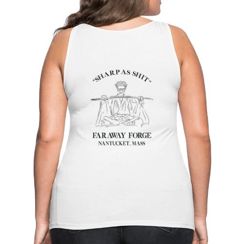 The Bladesmith, SaS - White - Women's Premium Tank Top