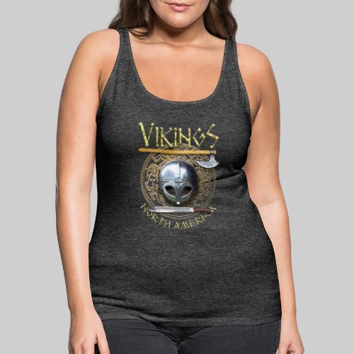 viking tshirt pocket art - Women's Premium Tank Top