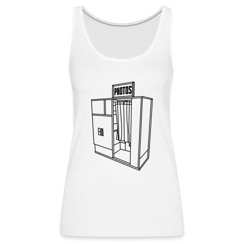 Photobooth.net T-Shirt with Logo and Name - Women's Premium Tank Top