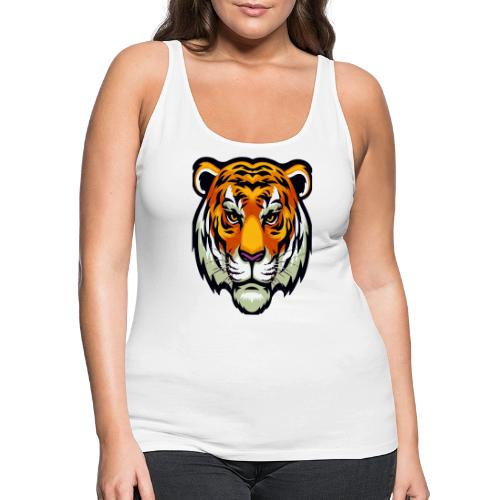 Tiger Fashion Feline Animal, Tiger Willing Success - Women's Premium Tank Top