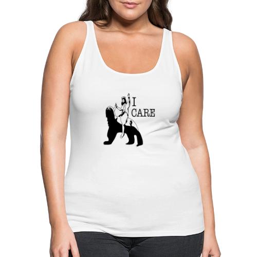 I care - Women's Premium Tank Top