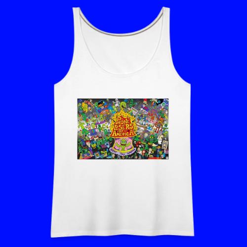 Nik Caesar Poster 10 12 2019 Grey Accent - Women's Premium Tank Top