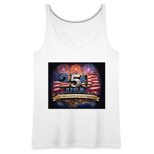 USA 250th Celebration - Women's Premium Tank Top