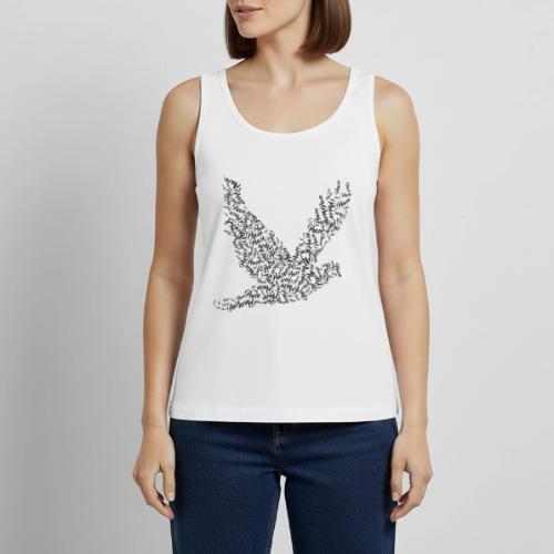 DOVE Peace in FLIGHT - Women's Premium Tank Top