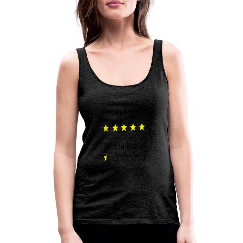 Reviewing Men - Women's Premium Tank Top