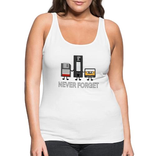 Design that embodies the past - Women's Premium Tank Top