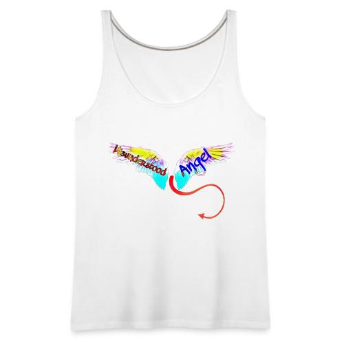 Misunderstood Angel (Angel Wings) - Women's Premium Tank Top