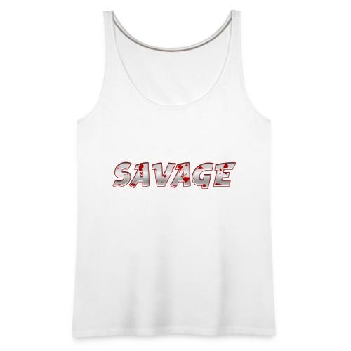 Savage Bloody - Women's Premium Tank Top