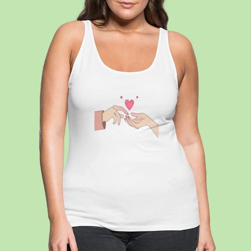 Valentine’s Touch - Women's Premium Tank Top
