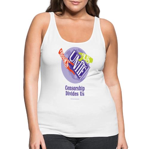 Books Unite Us - Women's Premium Tank Top