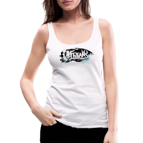 Freaky Streetwear Label print brush - Women's Premium Tank Top
