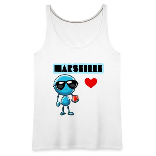 Smoon City_Marseille - Women's Premium Tank Top