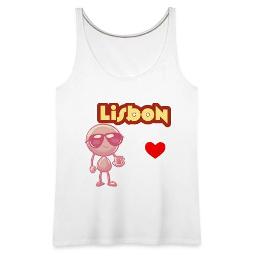 Smoon City_Lisbon - Women's Premium Tank Top