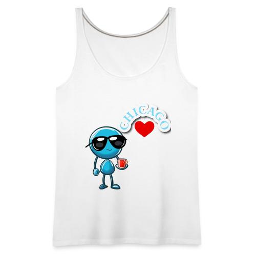 Smoon City_Chicago - Women's Premium Tank Top