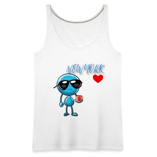 Smoon City_New York - Women's Premium Tank Top