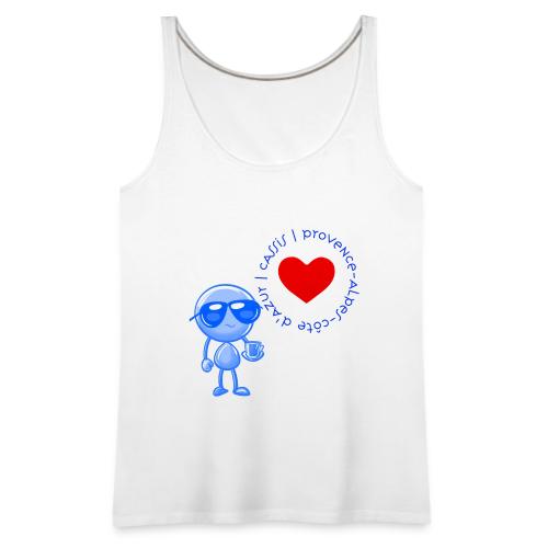 Smoon City_Cassis Provence Alpes Côte d Azur - Women's Premium Tank Top